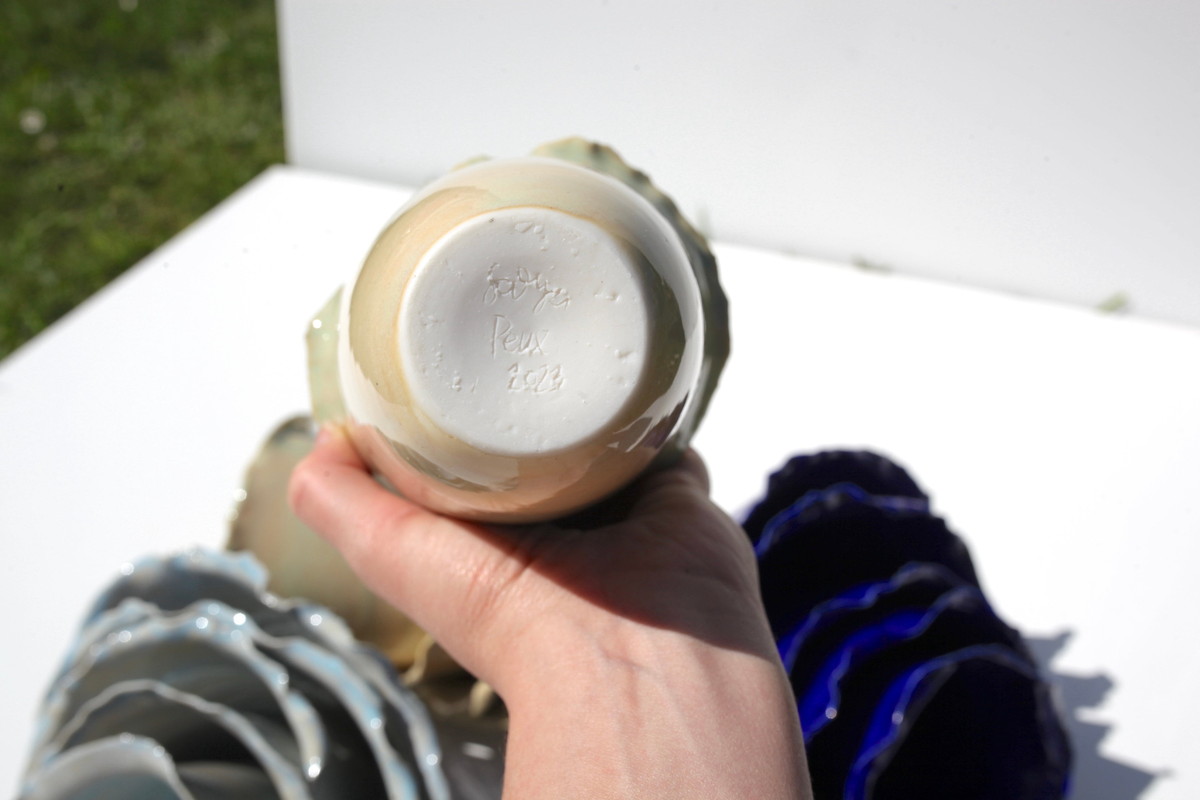 set 3 posodic ZELENA SOLATA