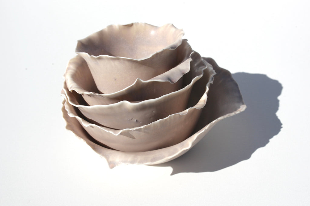 set 5 posod ROZA SOLATA