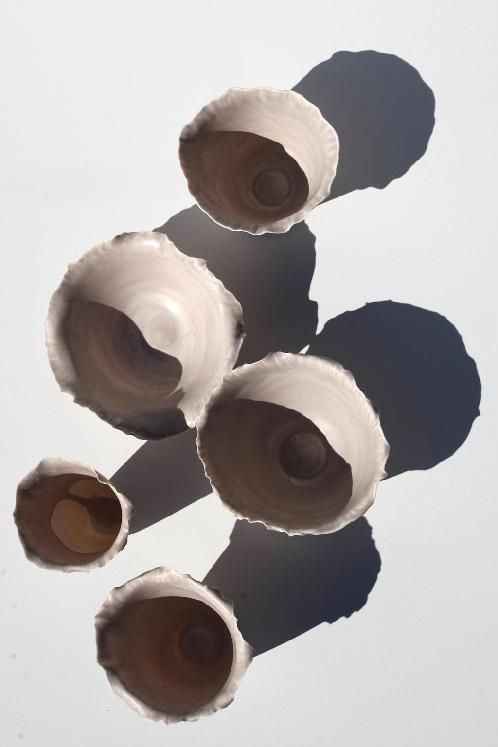 set 5 posod ROZA SOLATA