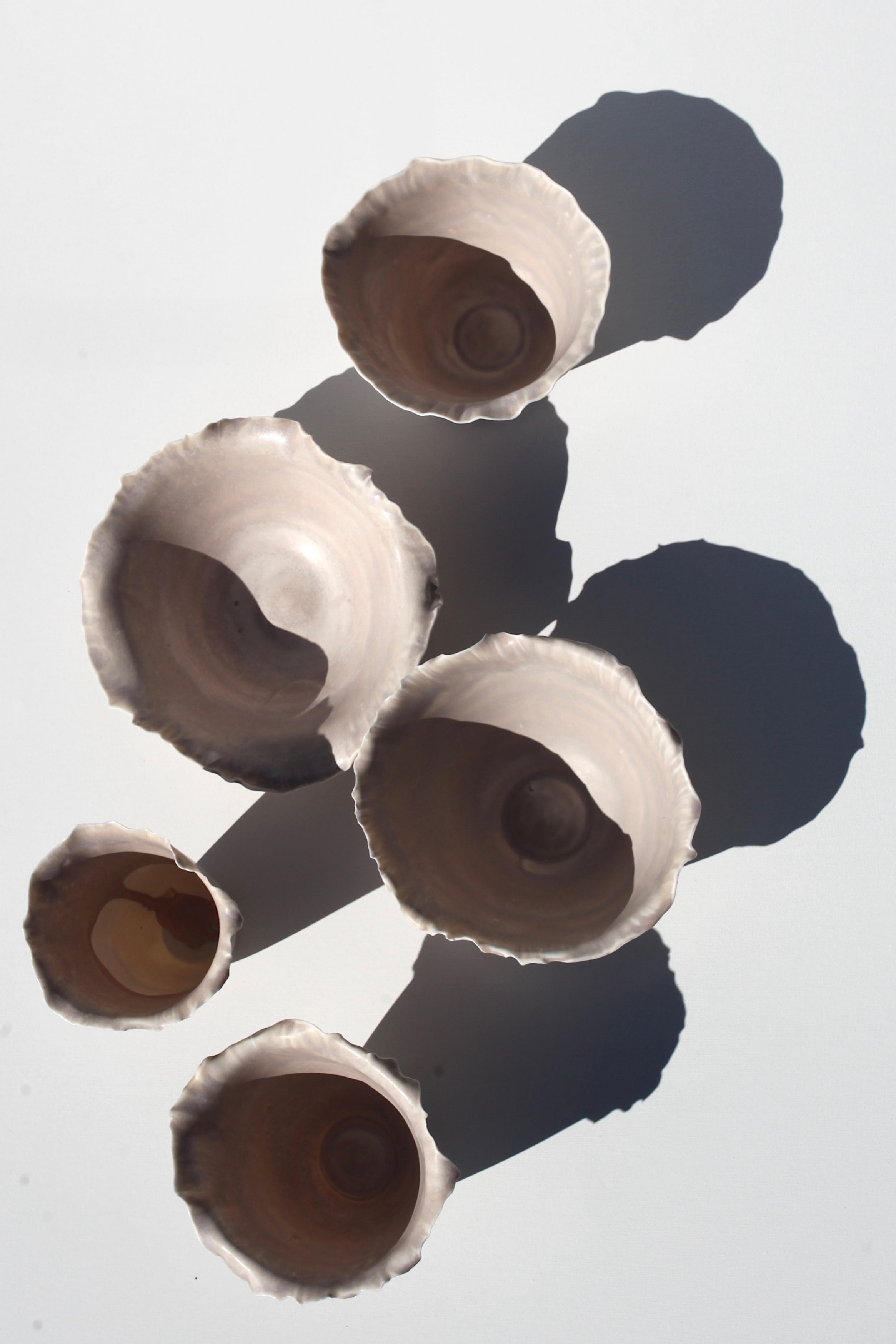 set 5 posod ROZA SOLATA