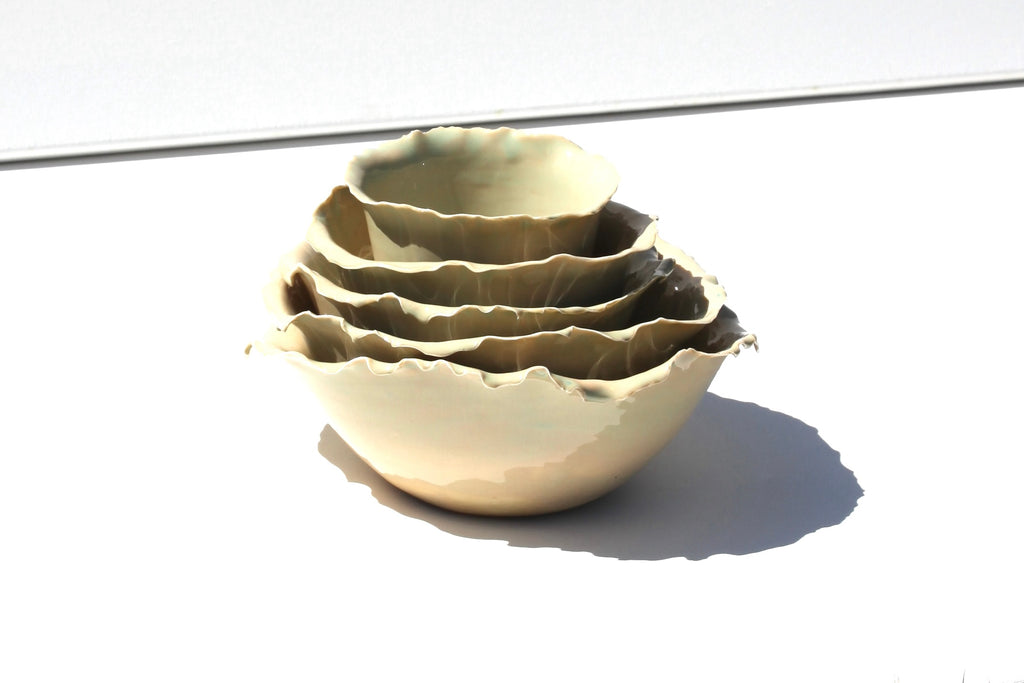 set 5 posod ZELENA SOLATA