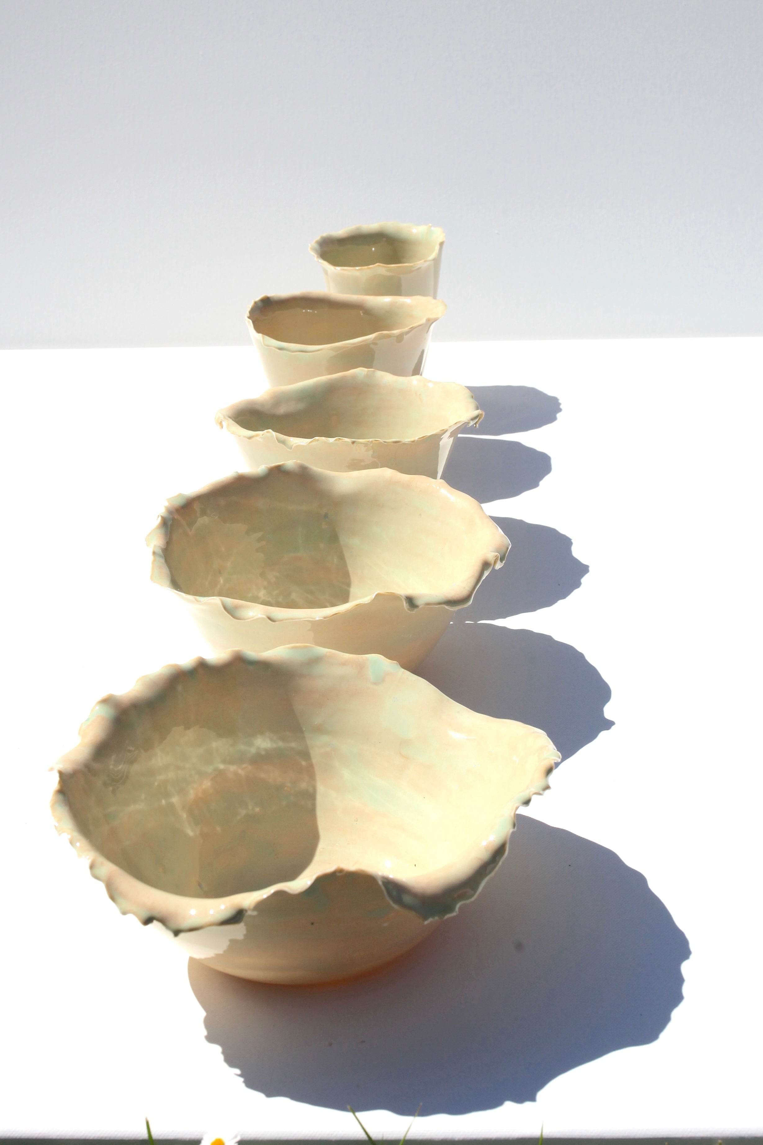 set 5 posod ZELENA SOLATA