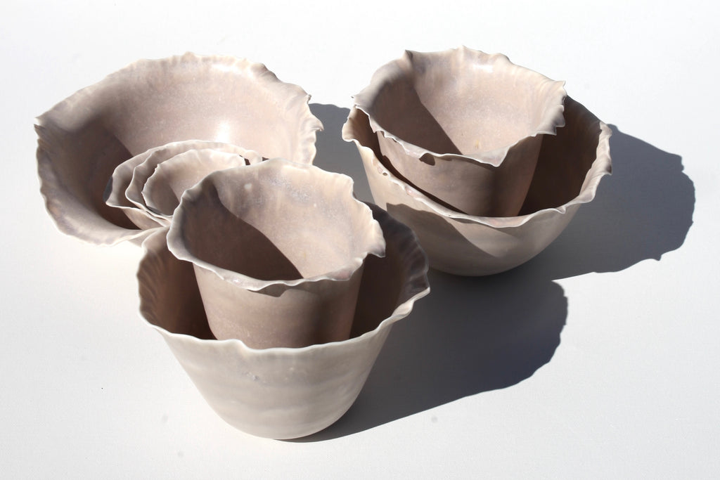 set 3 posodic ROZA SOLATA