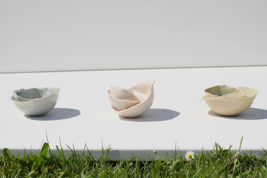 set 3 posodic BELA SOLATA