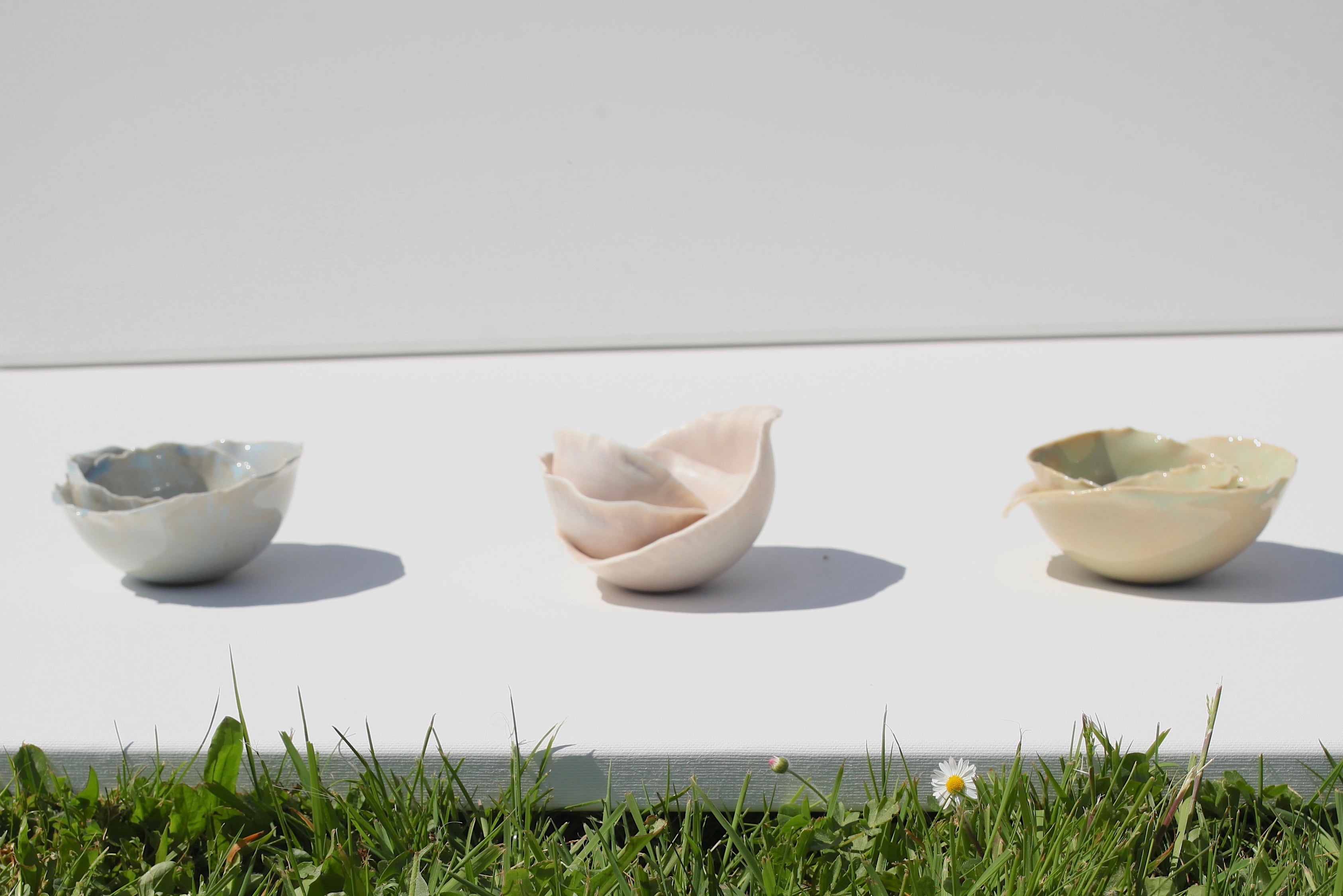 set 3 posodic BELA SOLATA