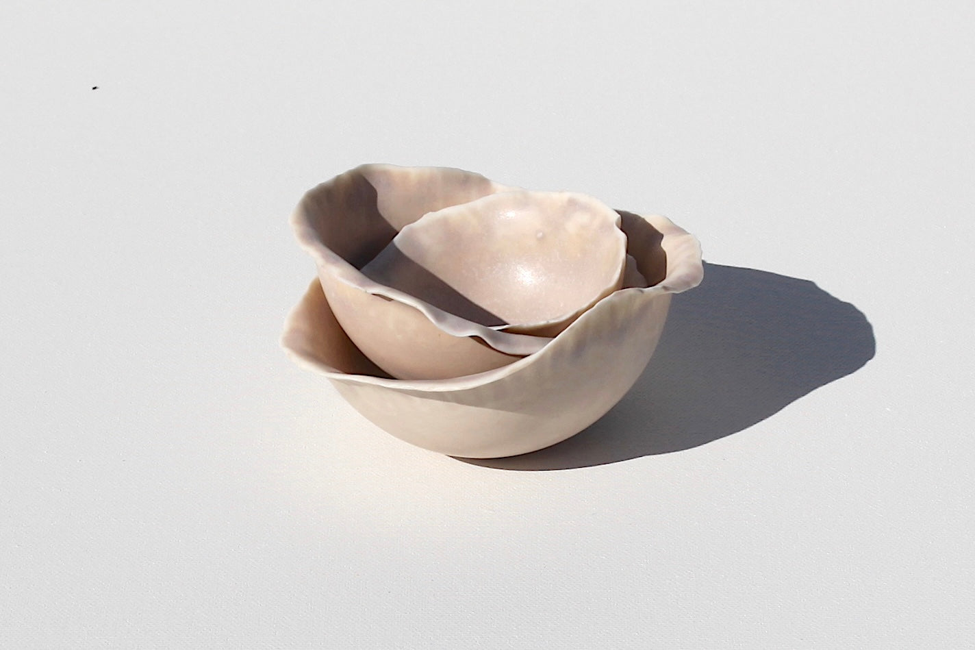 set 3 posodic ROZA SOLATA