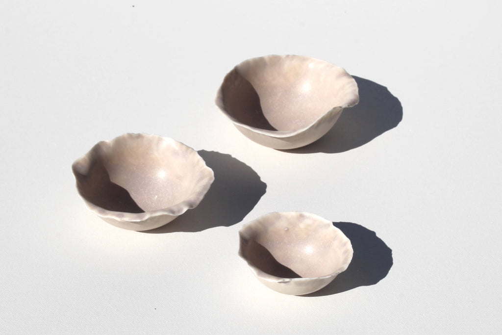 set 3 posodic ROZA SOLATA