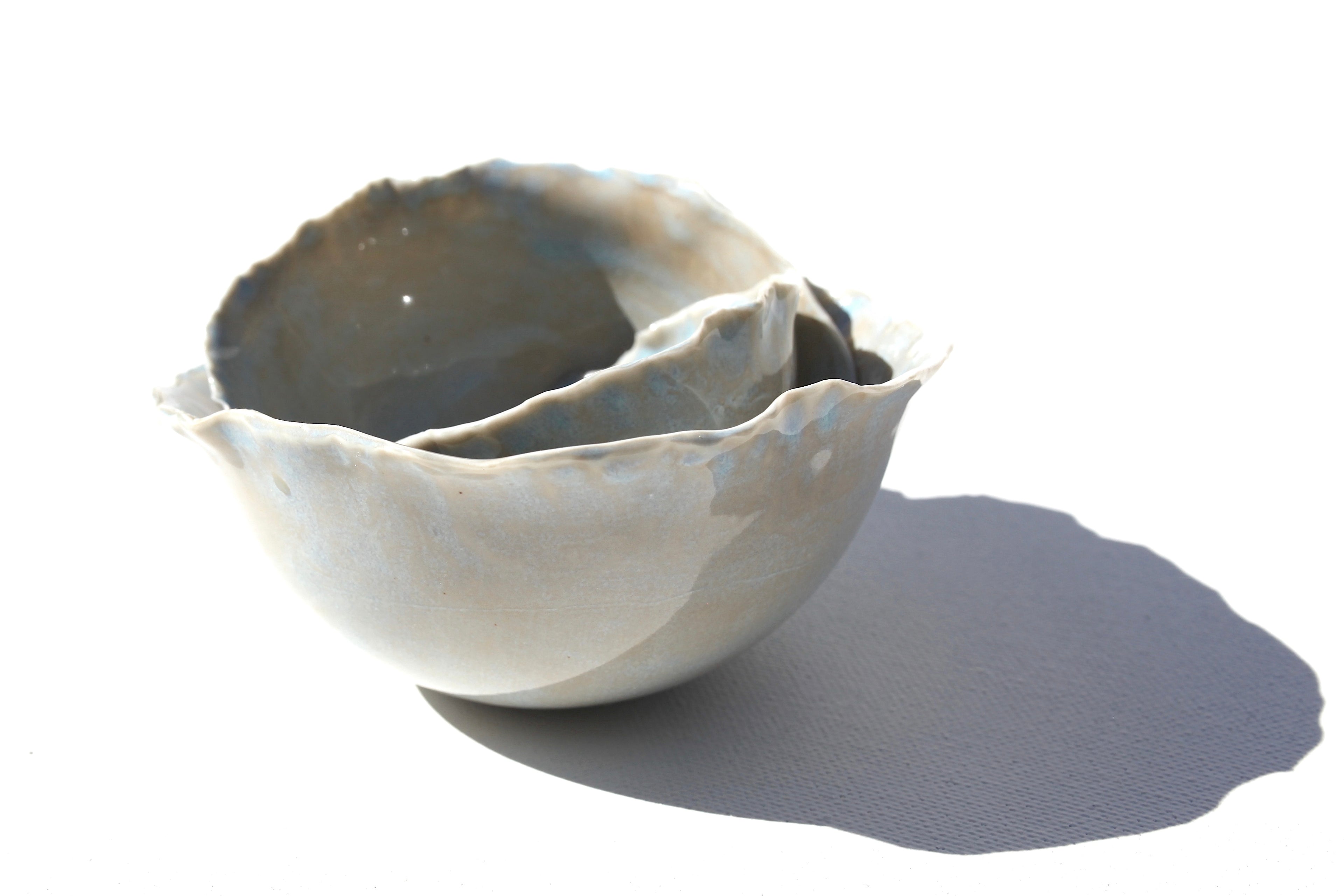 set 3 posodic SVETLO MODRA SOLATA