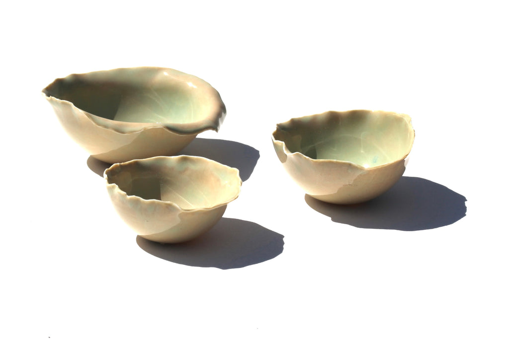 set 3 posodic ZELENA SOLATA